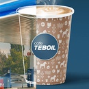 Акция  «Teboil» (Тебоил) «Возможность выиграть миллион с каждым кофе»