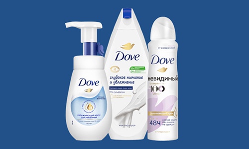 Акция  «Dove» (Дав) «Все самое нежное для Вашей кожи»